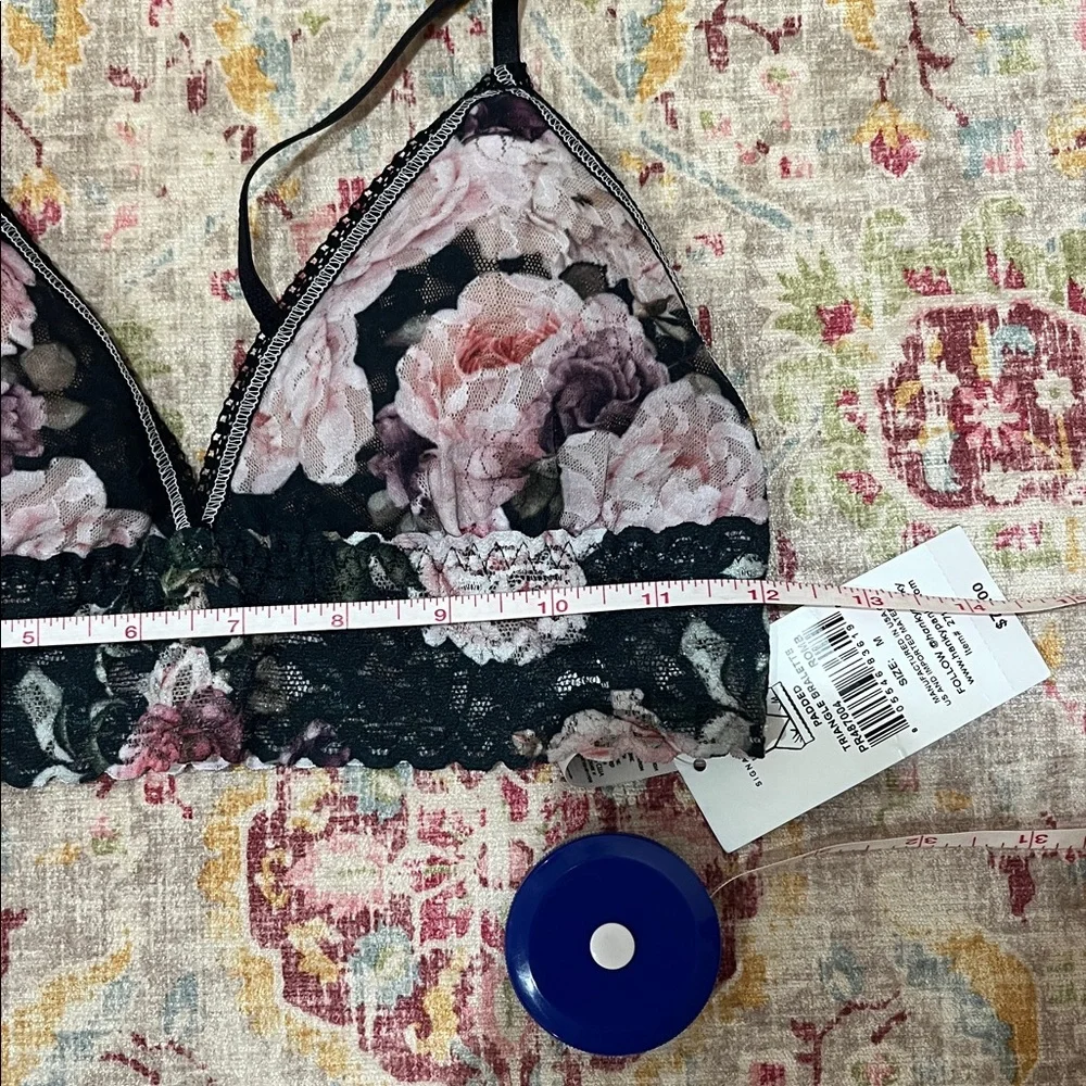 Hanky Panky NWT printed signature lace bralette - Picture 5 of 5